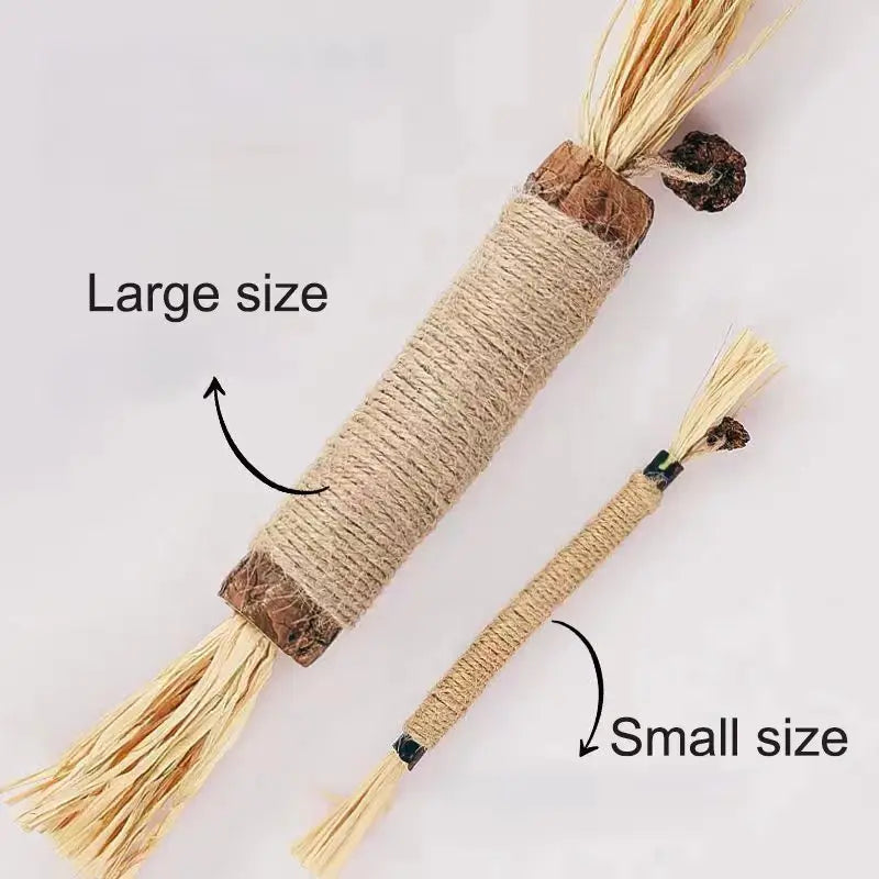 Den viktiga silvervinetuggpinnen för katter